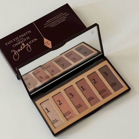 NWT Mini Charlotte Tilbury Easy Eye Palette For The Charlotte Dashing Look - Picture 9 of 9